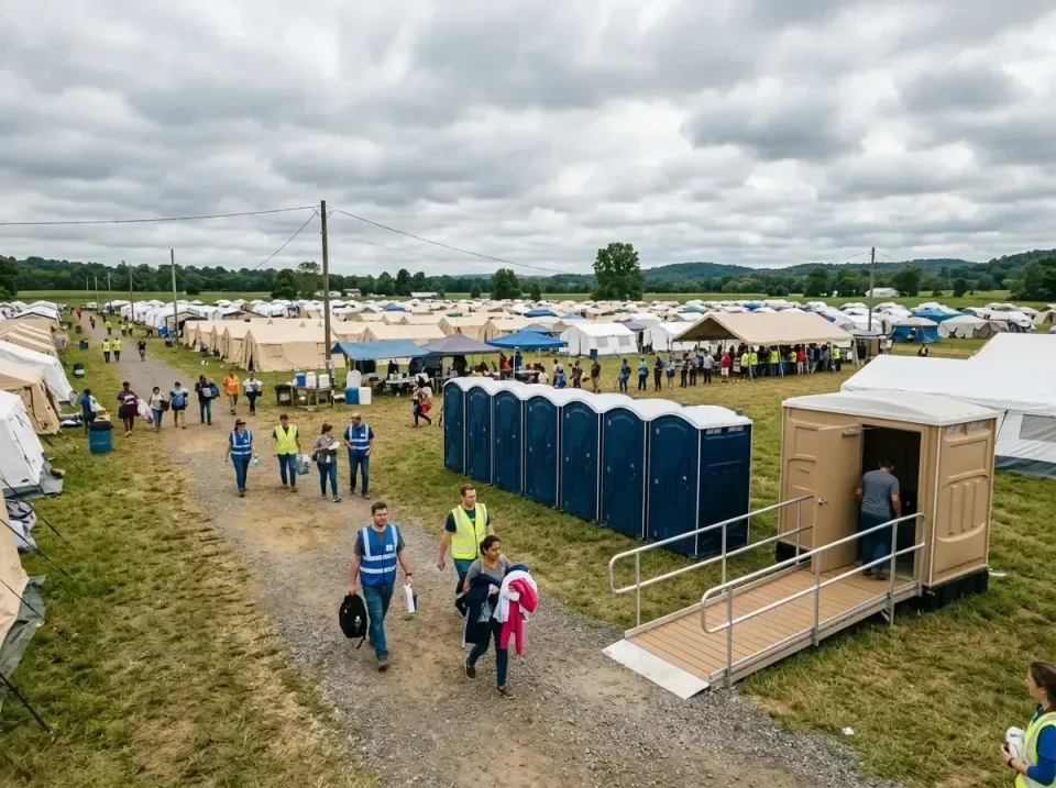 disaster-relief-camp-restrooms-010 — frequently asked questions, Dumpster & Portable Bathrooms Rental in Peachtree City, GA
